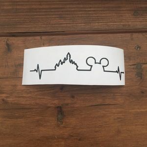 Heartbeat decal